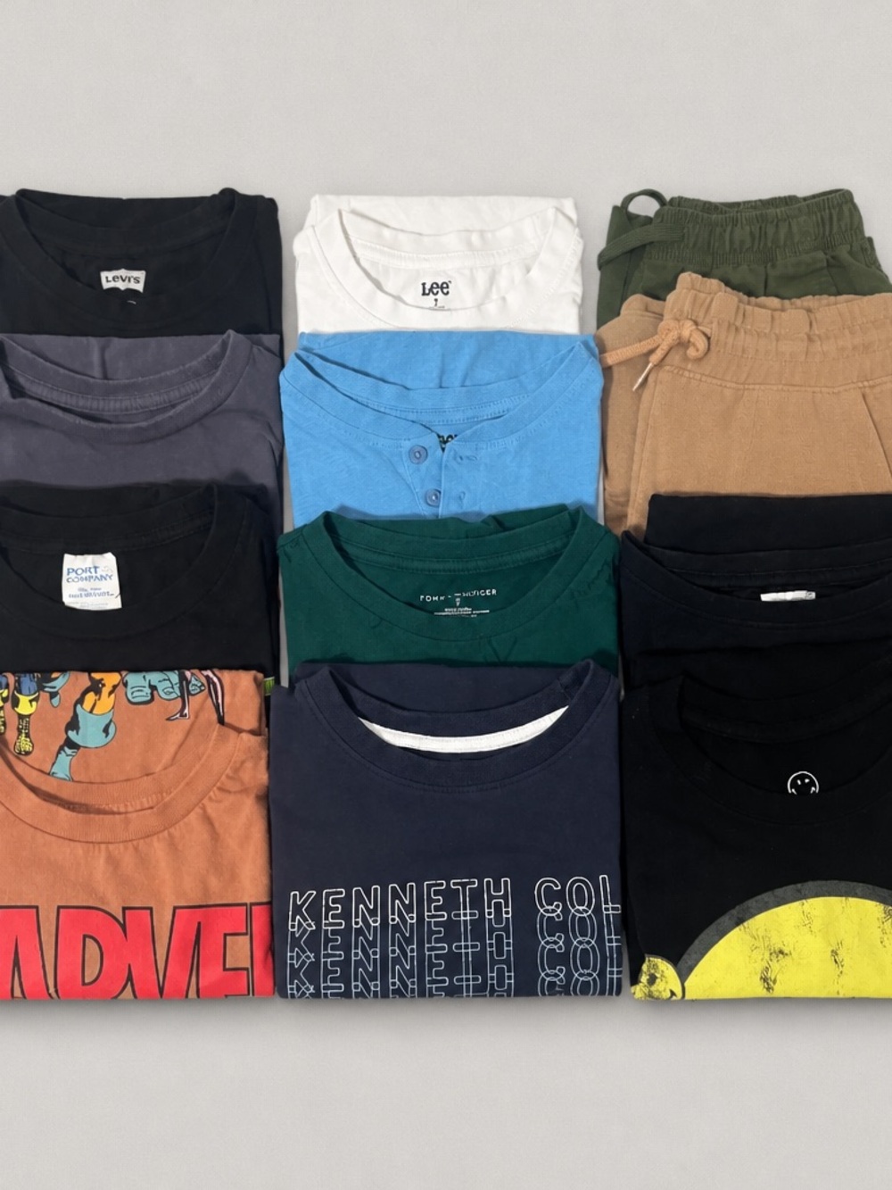 Custom Variety Brands Boys Size S-6/7 Bundle of (2)Shorts (11) Shirts Casual EUC